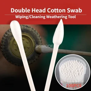 100Pcs Dual Cotton Swabs 1