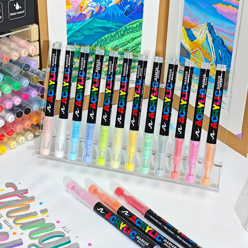120 Colors Acrylic Paint Pens 2