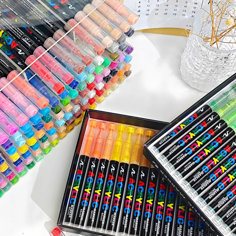 120 Colors Acrylic Paint Pens 4