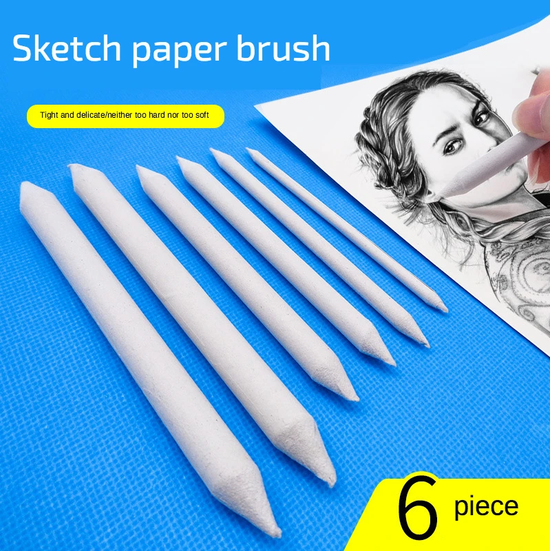 3/6pcs Blending Stump Set for Sketching 2