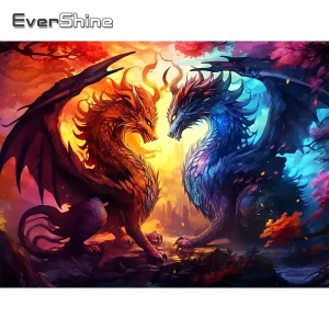 EverShine Dragon Diamond Painting Kit 1