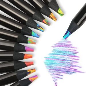 Rainbow Gradient Pencils, 10 Pcs 1