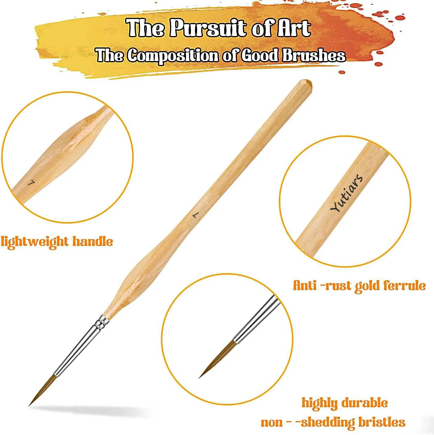 11-Piece Micro Detail Brush Set 4