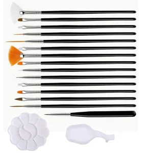 17-Piece Fine Detail Brush Set 1