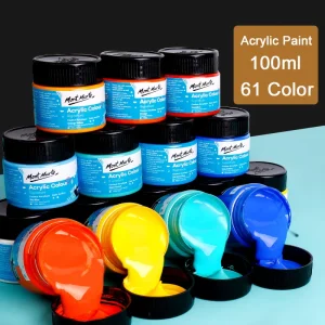Acrylic Paint 100ml 61-Colors 1