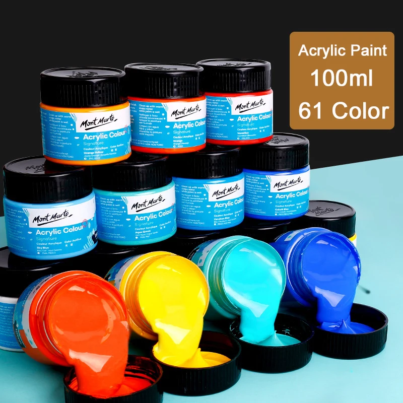 Acrylic Paint 100ml 61-Colors 1