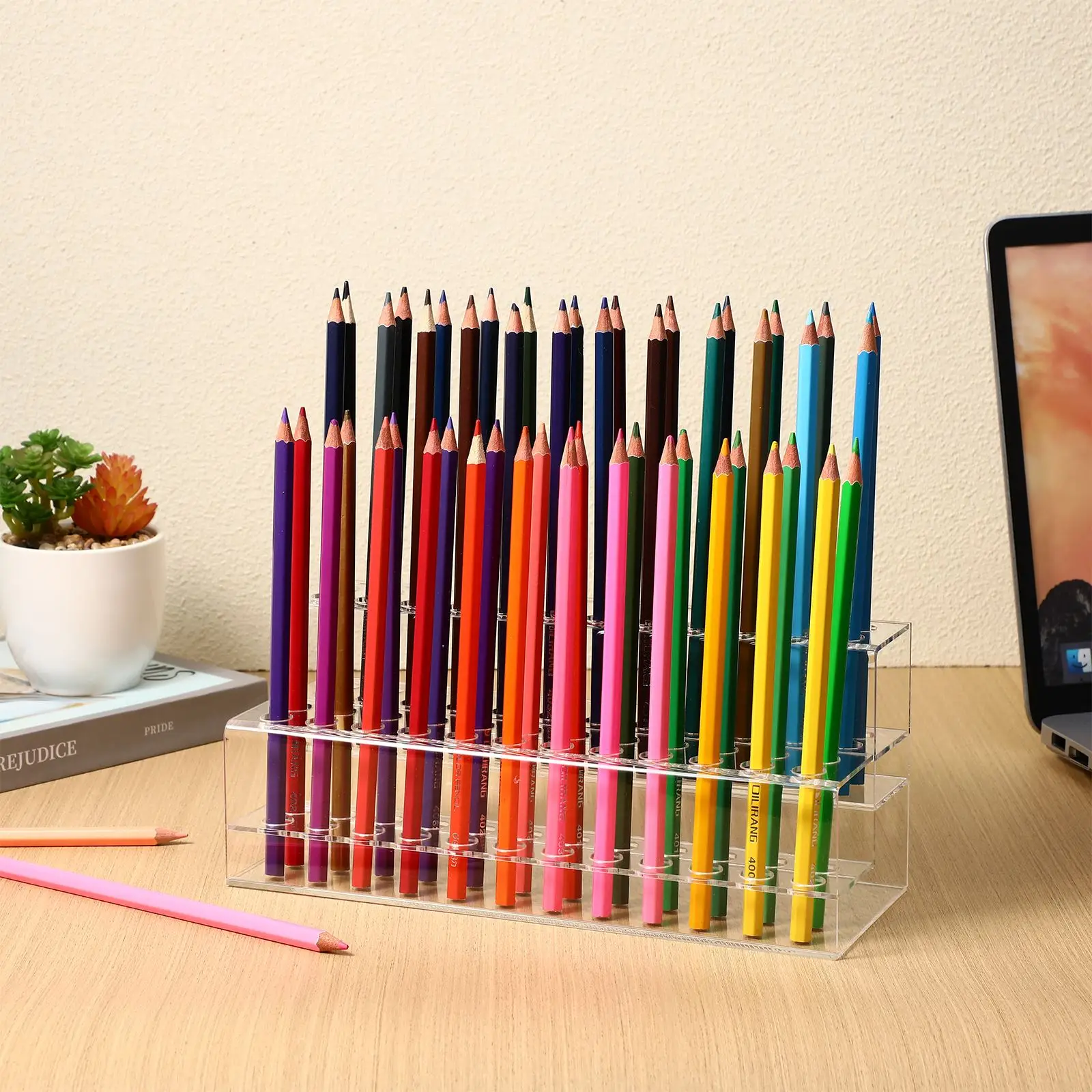 Acrylic Pen & Brush Holder 3