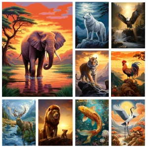 Animal Diamond Painting Kit 1