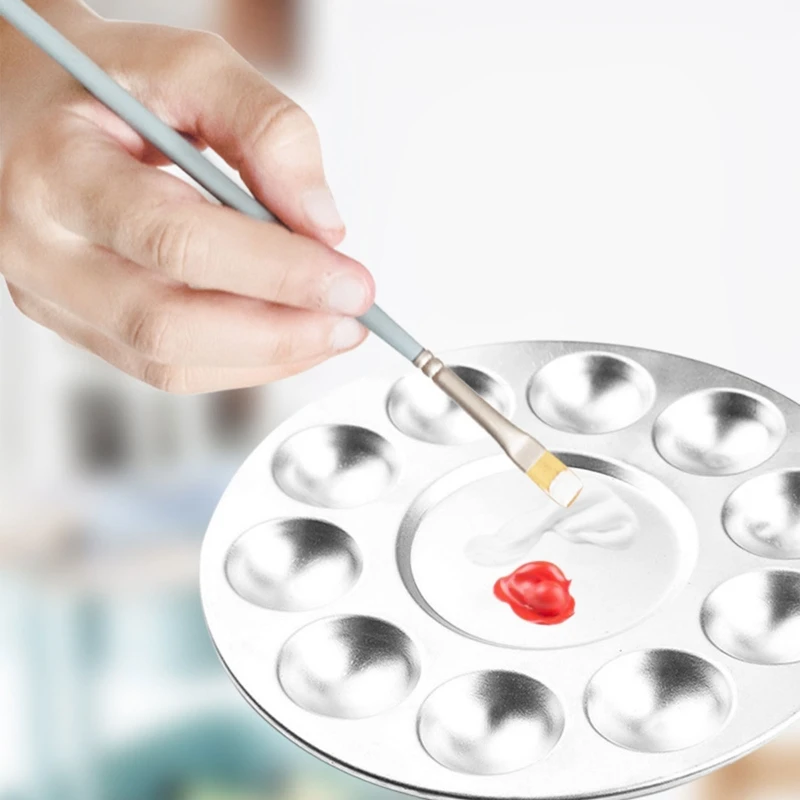 Reusable Metal Paint Tray Palette 2