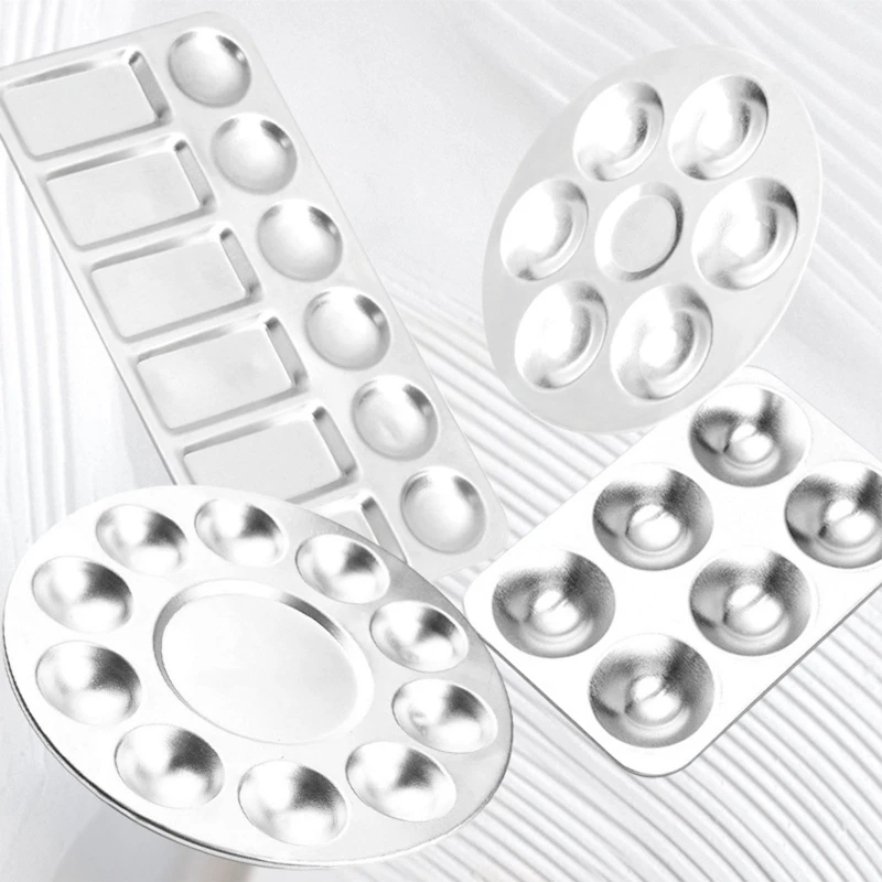 Reusable Metal Paint Tray Palette 3