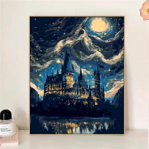 Secret Castle Paint by Numbers Kit 1
