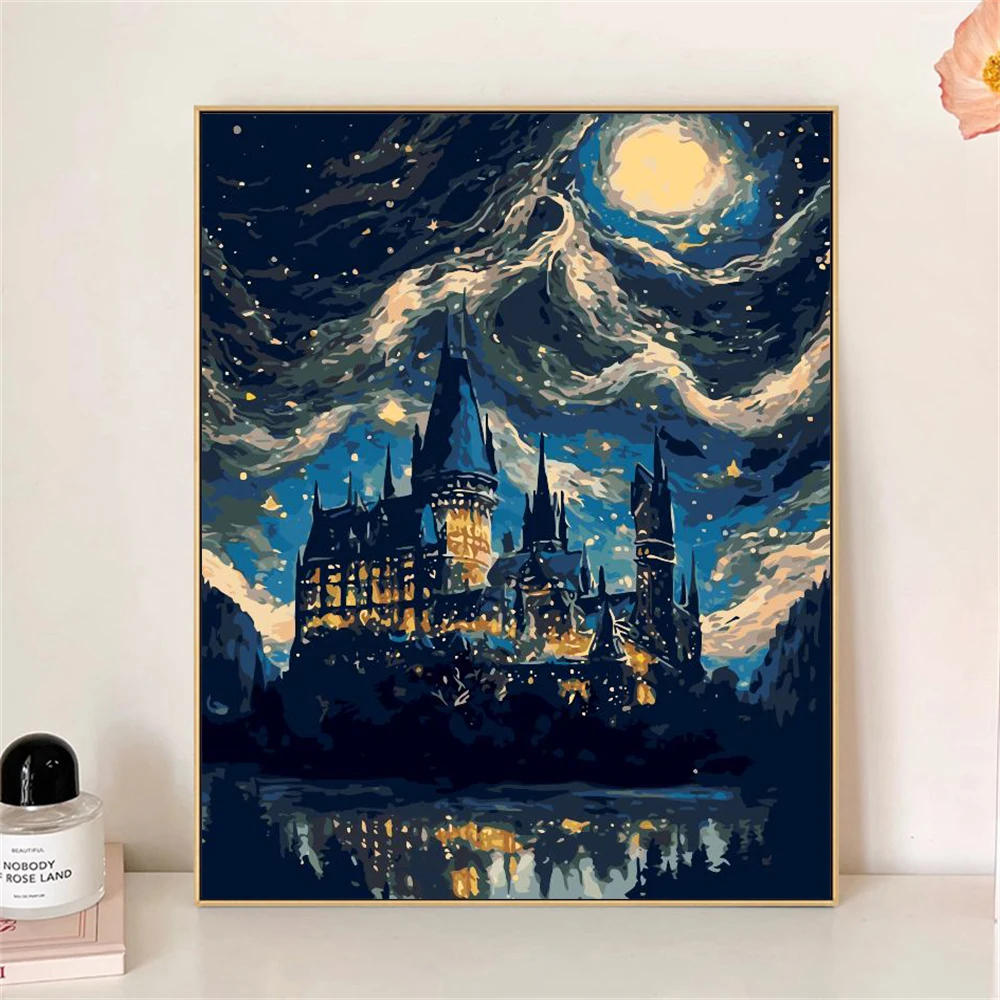 Secret Castle Paint by Numbers Kit 1