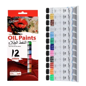 12-Color Professional Oil Paint Set 1