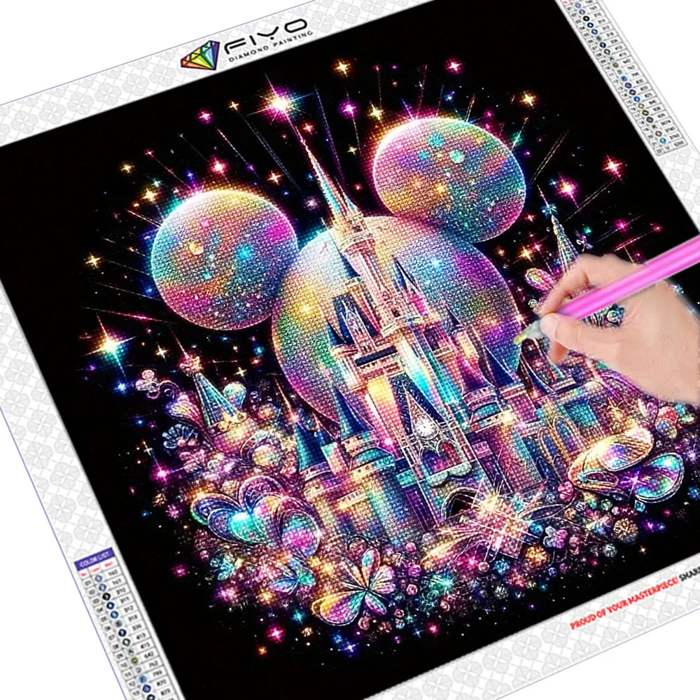 Disney Castle 2024 Diamond Art Kit 2