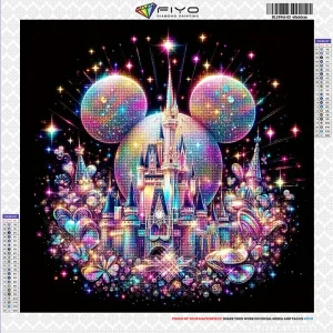 Disney Castle 2024 Diamond Art Kit 1
