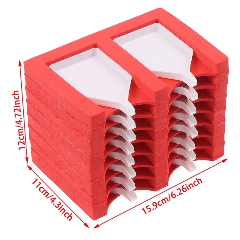 HOMFUN 16-Slot Diamond Painting Tray Organizer 6