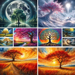 Landscape Fantasy Tree Paint By Number For Adults Handicrafts Crafts Kits For Adults Wall Decor Gift For Wife Free Shipping 2024 1